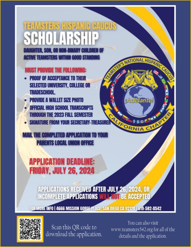 Hispanic Caucus 2024 Scholarships